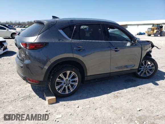 2020 Mazda CX-5 Grand Touring with VIN JM3KFADM4L0748126, listed as a Copart auction lot 50018615 with Not Provided miles and Salvage Title. Bid and sale history available at carsss.com. Image 3.