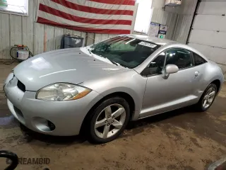 2008 Mitsubishi Eclipse GS with VIN 4A3AK24F98E004150, listed as a Copart auction lot 47581795 with 140,513 mi miles and Clean Title. Bid and sale history available at carsss.com. Image 1.
