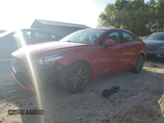 2018 Mazda 3 Touring with VIN 3MZBN1V34JM184390, listed as a Copart auction lot 51583055 with 81,941 mi miles and Salvage Title. Bid and sale history available at DreamBid. Image 1.