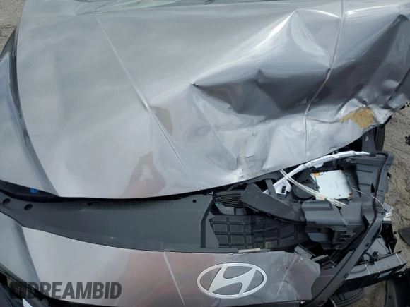 2024 Hyundai Elantra SEL with VIN KMHLM4DG9RU732564, listed as a Copart auction lot 56795735 with 6,999 mi miles and Salvage title. Bid and sale history available at DreamBid. Image 11.