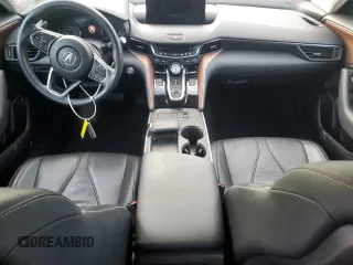 2021 Acura TLX w/Technology Package with VIN 19UUB6F48MA001374, listed as a Copart auction lot 44976495 with 31,888 mi miles and Salvage Title. Bid and sale history available at carsss.com. Image 8.