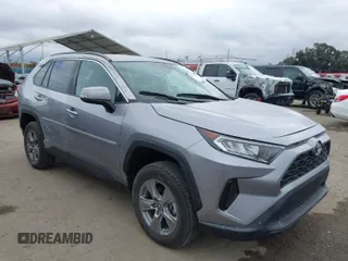 2023 Toyota RAV4 Hybrid LE with VIN 4T3MWRFVXPU086012, listed as a IAAI auction lot 42077859 with 1,140 mi miles. Bid and sale history available at carsss.com. Image 1.