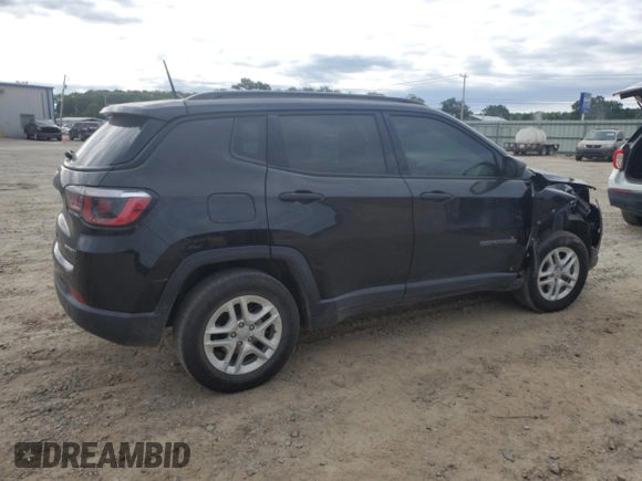 2018 Jeep Compass Sport с VIN 3C4NJCABXJT339373, выставлен на аукционе Copart как лот 58253255 с пробегом 75 222 миль миль и Списание • Salvage title. История ставок и продаж доступна на DreamBid. Изображение 3.