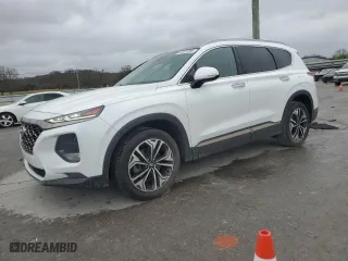 2020 Hyundai Santa Fe Limited with VIN 5NMS53AA7LH273010, listed as a Copart auction lot 49320265 with 42,333 mi miles and Non Repairable. Bid and sale history available at carsss.com. Image 1.