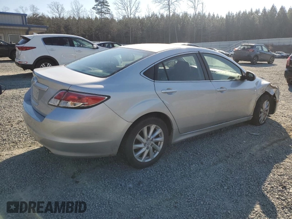 2012 Mazda 6 i Touring with VIN 1YVHZ8DH8C5M22199, listed as a Copart auction lot 41586015 with 141,535 mi miles and Salvage Title. Bid and sale history available at DreamBid. Image 3.