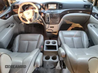 2012 Nissan Quest SL with VIN JN8AE2KP0C9045066, listed as a Copart auction lot 48028025 with 140,014 mi miles and Salvage Title. Bid and sale history available at carsss.com. Image 8.