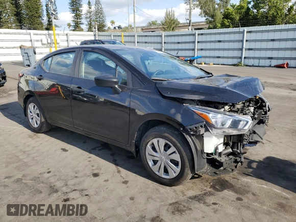 2023 Nissan Versa S с VIN 3N1CN8DVXPL818676, выставлен на аукционе Copart как лот 54084825 с пробегом 35 858 миль миль и На запчасти • Non repairable. История ставок и продаж доступна на DreamBid. Изображение 4.