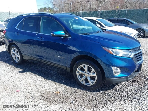 2019 Chevrolet Equinox LT with VIN 2GNAXVEX3K6240633, listed as a IAAI auction lot 41815997 with 80,824 mi miles. Bid and sale history available at carsss.com. Image 1.