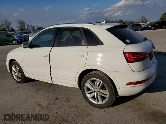 2017 Audi Q3 Premium with VIN WA1BCCFS9HR015169, listed as a Copart auction lot 44792285 with 113,468 mi miles and Salvage Title. Bid and sale history available at carsss.com. Image 2.
