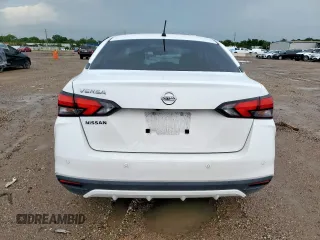 2021 Nissan Versa S with VIN 3N1CN8DVXML895737, listed as a Copart auction lot 60510795 with 47,272 mi miles and Salvage title. Bid and sale history available at DreamBid. Image 6.