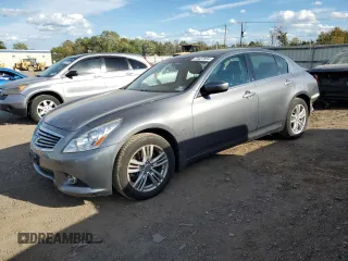 2015 Infiniti Q40 with VIN JN1CV6AR4FM524142, listed as a Copart auction lot 74427954 with 94,995 mi miles and Salvage Title. Bid and sale history available at carsss.com. Image 1.