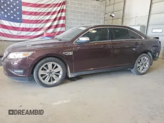 2010 Ford Taurus Limited with VIN 1FAHP2FWXAG138150, listed as a Copart auction lot 53135915 with 95,720 mi miles and Salvage Title. Bid and sale history available at carsss.com. Image 1.