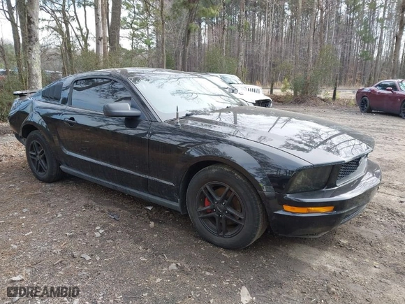 2008 Ford Mustang Deluxe with VIN 1ZVHT80N285195521, listed as a IAAI auction lot 41637280 with 175767 miles. Bid and sale history available at carsss.com. Image 1.