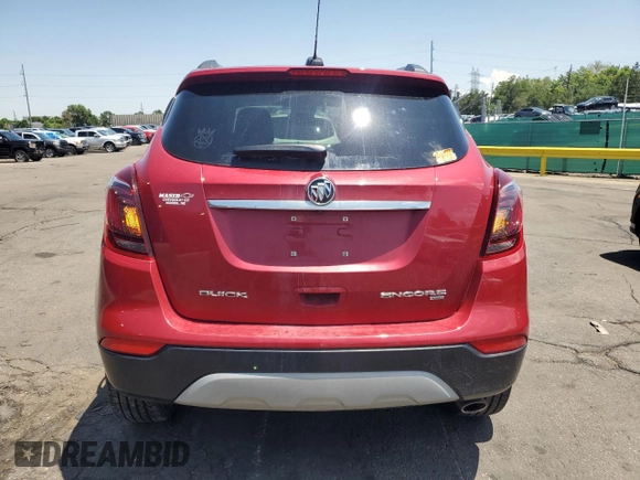 2017 Buick Encore Preferred with VIN KL4CJESB7HB044836, listed as a Copart auction lot 62586205 with 86,040 mi miles and Salvage title. Bid and sale history available at DreamBid. Image 6.