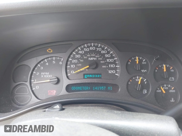 2003 Chevrolet Tahoe LS with VIN 1GNEK13Z13J287628, listed as a IAAI auction lot 42145379 with 141,957 mi miles and . Bid and sale history available at DreamBid. Image 7.