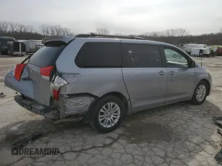 2012 Toyota Sienna XLE AAS with VIN 5TDYK3DC7CS235676, listed as a Copart auction lot 47812035 with 274,896 mi miles and Salvage Title. Bid and sale history available at carsss.com. Image 3.