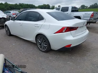 2015 Lexus IS 250 with VIN JTHBF1D24F5063783, listed as a IAAI auction lot 42496702 with 145,668 mi miles and . Bid and sale history available at DreamBid. Image 3.