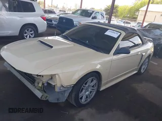 2001 Ford Mustang GT Deluxe with VIN 1FAFP45X81F103741, listed as a IAAI auction lot 41880838 with 171,092 mi miles. Bid and sale history available at carsss.com. Image 17.
