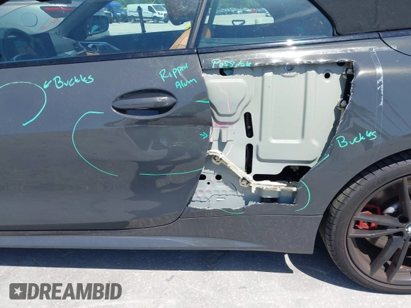 2024 BMW 4 Series 430i xDrive with VIN WBA43AT02RCR23583, listed as a IAAI auction lot 42182853 with 11,885 mi miles and . Bid and sale history available at DreamBid. Image 6.