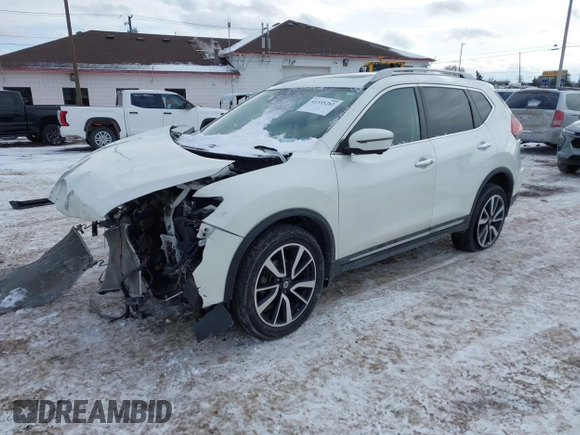 2019 Nissan Rogue SL with VIN 5N1AT2MV4KC815652, listed as a IAAI auction lot 41335282 with 47,340 mi miles. Bid and sale history available at carsss.com. Image 16.