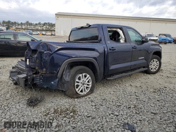 2022 Toyota Tundra 4WD SR5 with VIN 5TFLA5DB1NX045076, listed as a Copart auction lot 79251284 with 0 mi miles and Salvage Title. Bid and sale history available at carsss.com. Image 3.