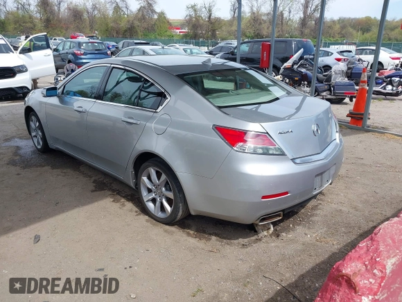 2012 Acura TL Auto z VIN 19UUA8F29CA037134, wystawiony jako IAAI lot #42056730 z przebiegiem 210 645 mil mil oraz . Historia ofert i sprzedaży dostępna na DreamBid. Obrazek 3.