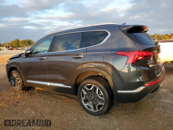 2023 Hyundai Santa Fe Hybrid SEL Premium with VIN 5NMS3DA12PH015964, listed as a Copart auction lot 78754604 with 6,633 mi miles and Salvage Title. Bid and sale history available at carsss.com. Image 2.