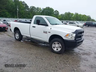 2018 Ram 2500 Tradesman z VIN 3C6MR5AJ8JG127319, wystawiony jako IAAI lot #42378584 z przebiegiem 132 406 mil mil oraz . Historia ofert i sprzedaży dostępna na DreamBid. Obrazek 1.