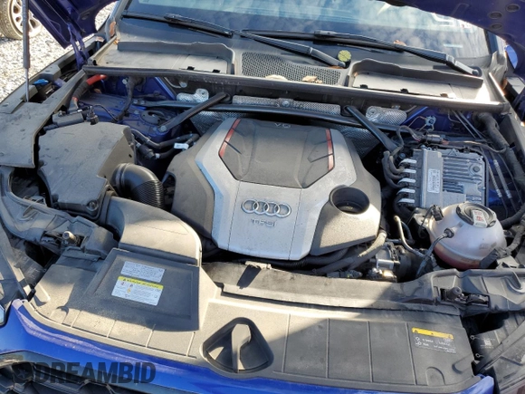 2021 Audi SQ5 Premium Plus with VIN WA1B4AFY2M2102291, listed as a Copart auction lot 72161104 with 44,682 mi miles and Salvage Title. Bid and sale history available at DreamBid. Image 12.