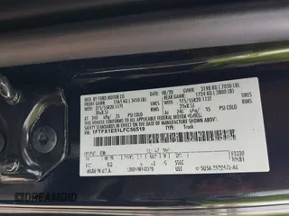 2020 Ford F-150 XL с VIN 1FTFX1E51LFC56519, выставлен на аукционе IAAI как лот 42061327 с пробегом Не указан миль и . История ставок и продаж доступна на DreamBid. Изображение 9.