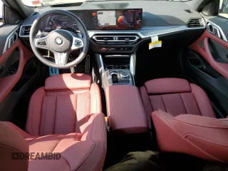 2024 BMW 4 Series 430i xDrive with VIN WBA43AT08RCN97661, listed as a Copart auction lot 71480614 with 2,383 mi miles and Salvage Title. Bid and sale history available at carsss.com. Image 8.