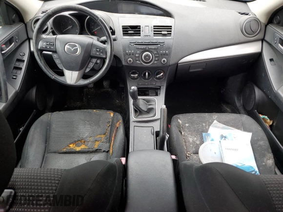 2012 Mazda 3 i Touring with VIN JM1BL1V73C1577650, listed as a Copart auction lot 48009835 with 154,197 mi miles and Salvage Title. Bid and sale history available at DreamBid. Image 8.