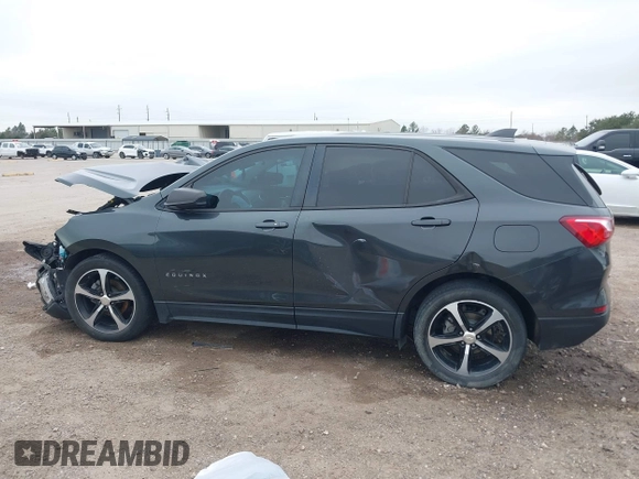 2020 Chevrolet Equinox LS with VIN 3GNAXHEV7LS614583, listed as a IAAI auction lot 41559289 with 75,596 mi miles. Bid and sale history available at carsss.com. Image 15.