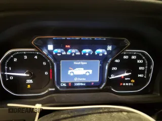 2022 GMC Sierra 1500 Limited Denali with VIN 1GTU9FEL9NZ109279, listed as a Copart auction lot 43402045 with 33,898 mi miles and Salvage Title. Bid and sale history available at carsss.com. Image 9.