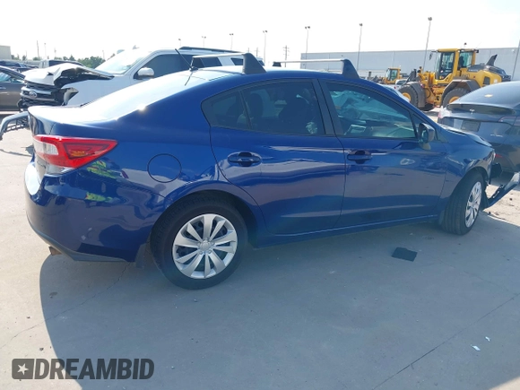 2018 Subaru Impreza with VIN 4S3GKAA65J3609408, listed as a IAAI auction lot 42397821 with Not provided miles and . Bid and sale history available at DreamBid. Image 4.