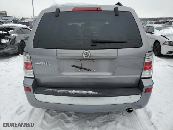 2008 Mercury Mariner with VIN 4M2CU81ZX8KJ50074, listed as a Copart auction lot 41391815 with 160,665 mi miles and Salvage Title. Bid and sale history available at carsss.com. Image 6.