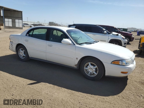 2001 Buick LeSabre Limited with VIN 1G4HR54K61U281373, listed as a Copart auction lot 52383175 with 144,773 mi miles and Salvage title. Bid and sale history available at DreamBid. Image 4.
