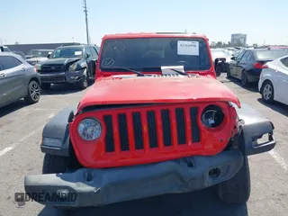 2020 Jeep Wrangler Unlimited Sport S with VIN 1C4HJXDN2LW279810, listed as a IAAI auction lot 42316998 with 106,667 mi miles and . Bid and sale history available at DreamBid. Image 11.