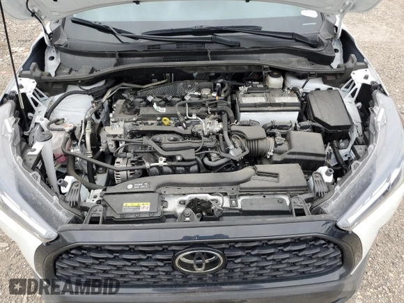 2024 Toyota Corolla Cross L with VIN 7MUAAAAG6RV086028, listed as a Copart auction lot 55079765 with 25,508 mi miles and Salvage title. Bid and sale history available at DreamBid. Image 11.