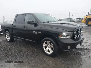 2016 Ram 1500 Sport with VIN 1C6RR6MT7GS241127, listed as a IAAI auction lot 41230712 with 129,586 mi miles. Bid and sale history available at carsss.com. Image 1.