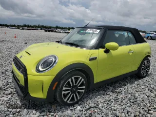 2024 MINI Convertible Cooper S with VIN WMW43DL02R3R74616, listed as a Copart auction lot 63098205 with 8,088 mi miles and Salvage title. Bid and sale history available at DreamBid. Image 1.