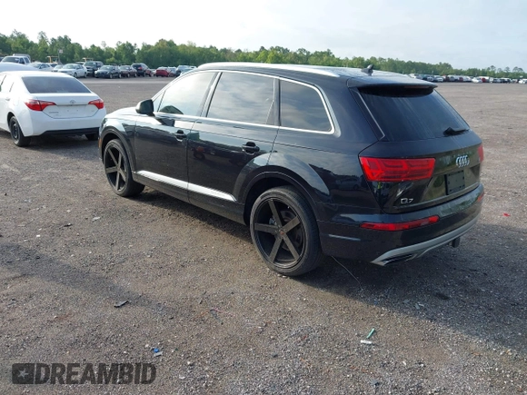 2018 Audi Q7 Premium Plus with VIN WA1LHAF70JD024688, listed as a IAAI auction lot 42567863 with 151,660 mi miles and . Bid and sale history available at DreamBid. Image 3.