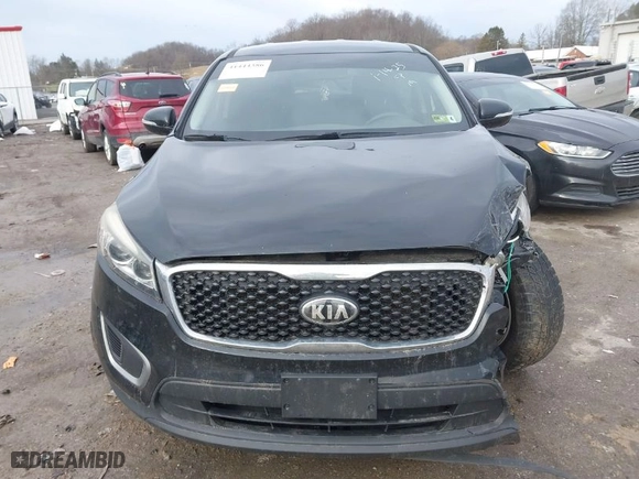 2016 Kia Sorento LX with VIN 5XYPG4A38GG124550, listed as a IAAI auction lot 41444386 with 170,095 mi miles. Bid and sale history available at carsss.com. Image 12.