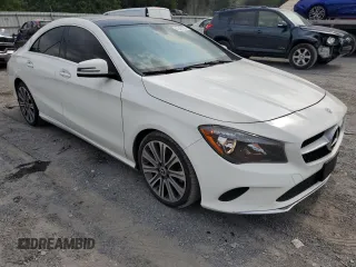 2018 Mercedes-Benz CLA with VIN WDDSJ4GB4JN680371, listed as a Copart auction lot 62461703 with 50,878 mi miles. Bid and sale history available at carsss.com. Image 4.