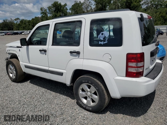2012 Jeep Liberty Sport with VIN 1C4PJMAK6CW161425, listed as a Copart auction lot 63870425 with 174,362 mi miles and Salvage title. Bid and sale history available at DreamBid. Image 2.