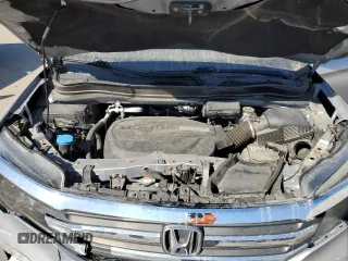 2017 Honda Pilot EX-L with VIN 5FNYF6H56HB030217, listed as a Copart auction lot 43574145 with 91,996 mi miles and Salvage Title. Bid and sale history available at DreamBid. Image 12.
