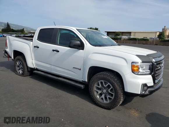2022 GMC Canyon 4WD AT4 z VIN 1GTG6FEN0N1164841, wystawiony jako Copart lot #54440155 z przebiegiem 31 658 mil mil oraz Szkoda całkowita • Salvage title. Historia ofert i sprzedaży dostępna na DreamBid. Obrazek 4.