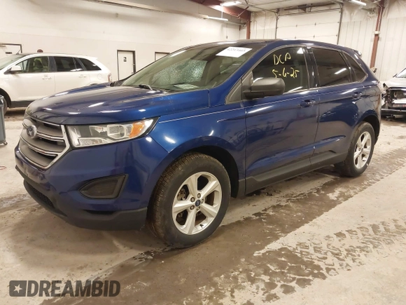2015 Ford Edge SE with VIN 2FMTK3G98FBB76309, listed as a IAAI auction lot 42213403 with 58,237 mi miles and . Bid and sale history available at DreamBid. Image 2.