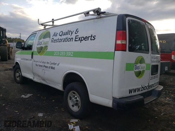 2013 Chevrolet Express Cargo z VIN 1GCZGTCG2D1192230, wystawiony jako Copart lot #73691204 z przebiegiem 170 078 mil mil oraz Szkoda całkowita • Salvage title. Historia ofert i sprzedaży dostępna na DreamBid. Obrazek 2.
