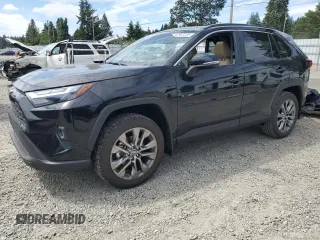 2025 Toyota RAV4 XLE Premium with VIN 2T3A1RFV8SC518639, listed as a Copart auction lot 62907205 with 1,500 mi miles and Salvage title. Bid and sale history available at DreamBid. Image 1.